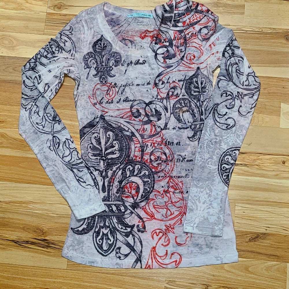 Maurices Burnout Top